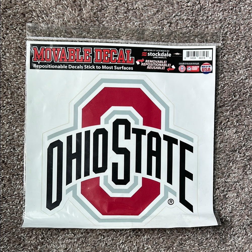 Ohio State Movable Decal